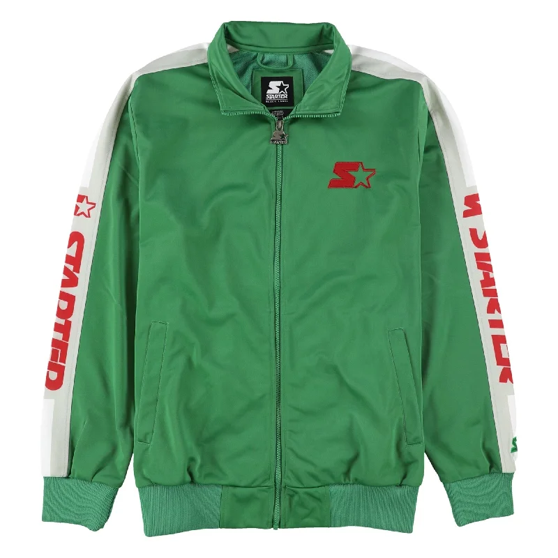 Men's chef jackets-Starter Mens Logo Track Jacket