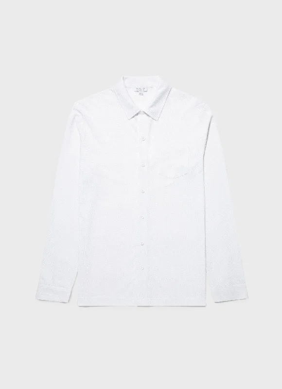 casual short sleeve shirts for men -Men's Riviera Shirt in White