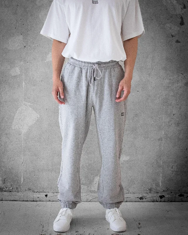 Men's pants with light weave-Bregos Pants | Grey Joggers Men's Sweatpants