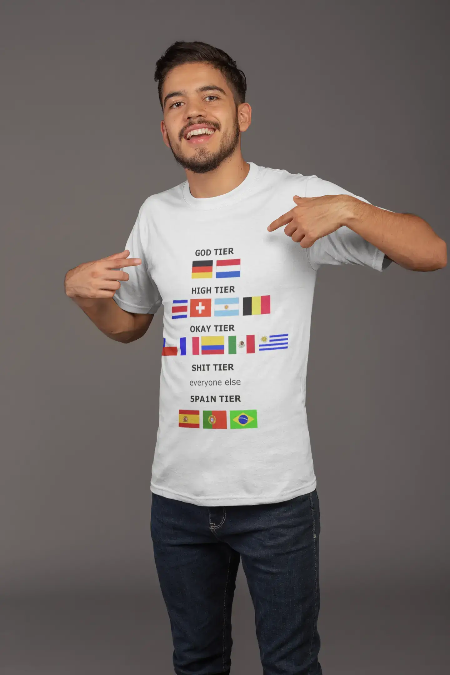 stylish short sleeve t-shirts for hot weather -BREXIT Why T-shirt, Men's White tee, 100% Cotton 00230