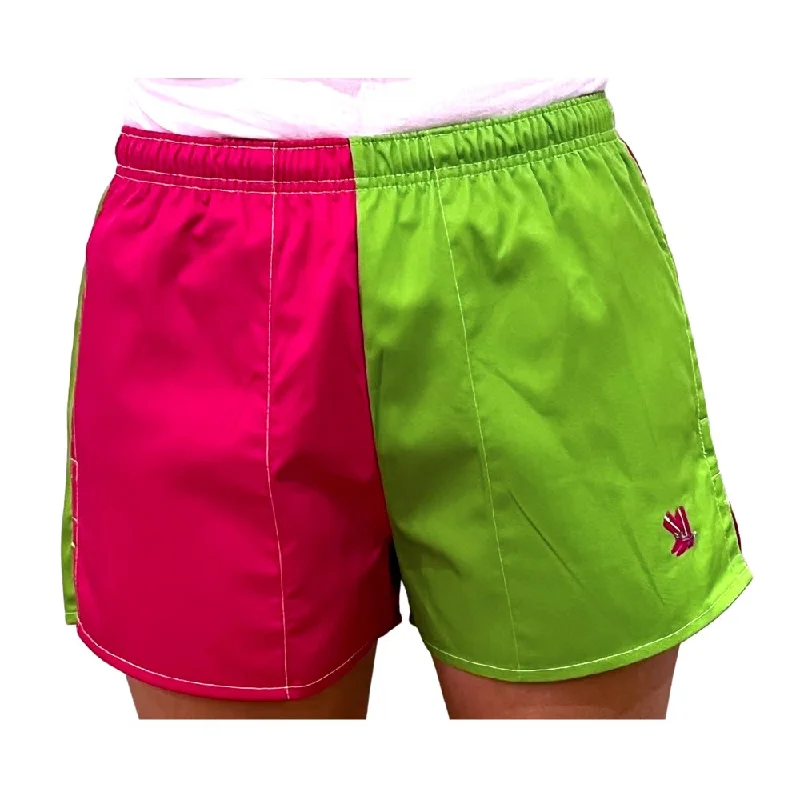 classic short sleeve t-shirts for everyday wear -Fuschia/Lime Blackjack Shorts