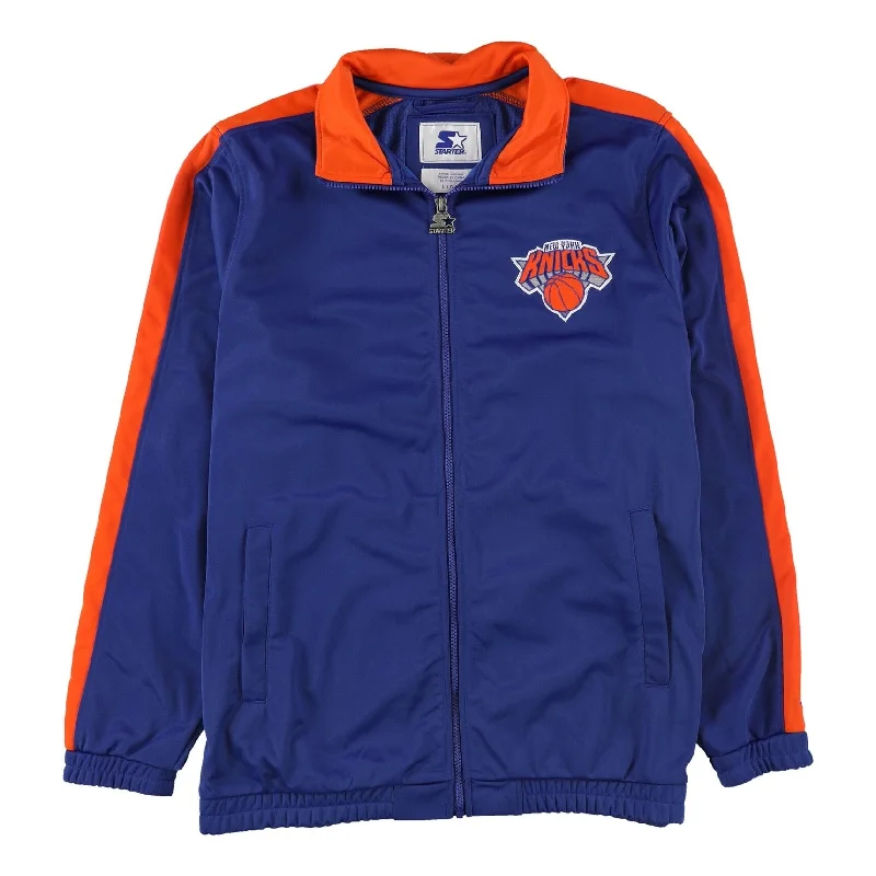 Men's motorcycle-ready jackets-Starter Mens New York Knicks Jacket