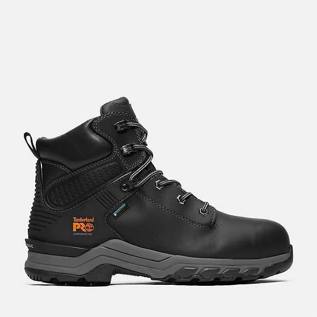 Men's pants for chill events-Men's Hypercharge 6" Composite Toe Waterproof Work Boot