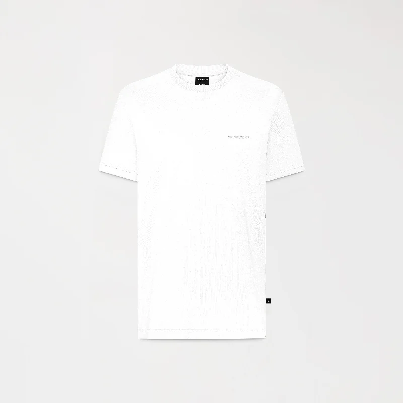 trendy short sleeve shirts for men’s wardrobe -GREENHILL T-SHIRT MEN WHITE