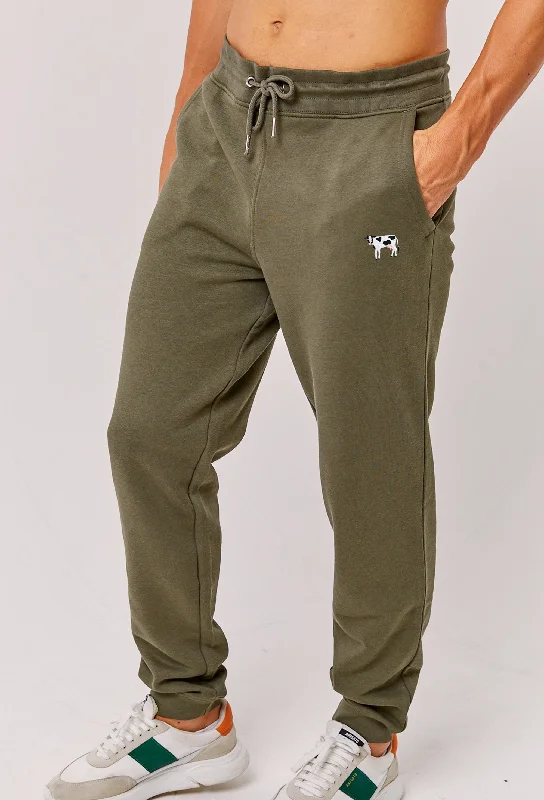 Men's pants for relaxed dinners-cow mens sweatpants