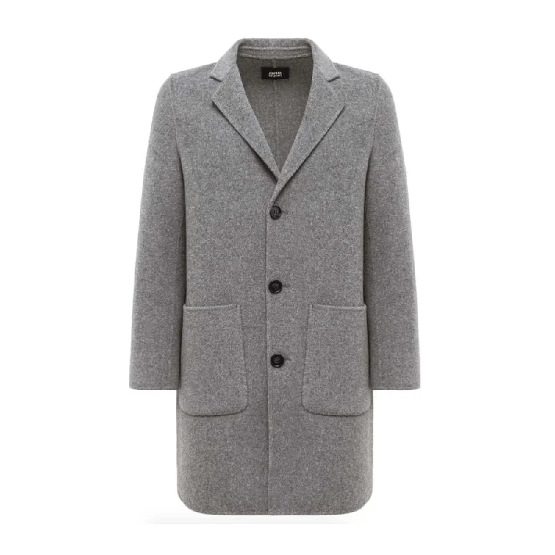 Men's preppy jackets-Alpha Studio  Wool Men's Jacket