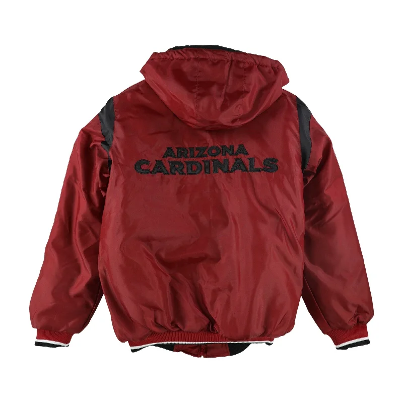 Men's waterproof puffer jackets-NFL Mens Arizona Cardinals Jacket, Red, Medium (Regular)