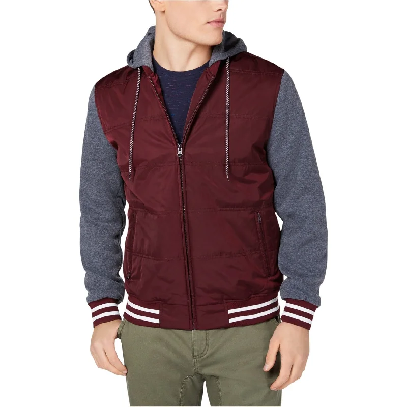 Men's snow-resistant jackets-American Rag Mens Colorblocked Jacket