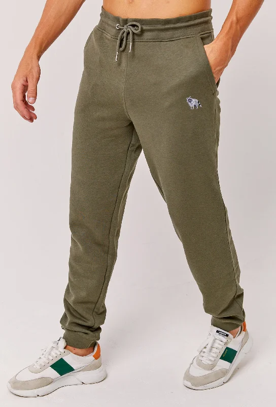 Men's pants cropped length-raccoon mens sweatpants