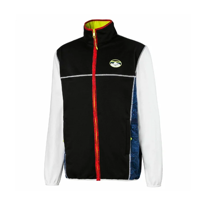 Men's waterproof trench jackets-Puma Mens Les Benjamins Track Jacket, Multicoloured, Medium