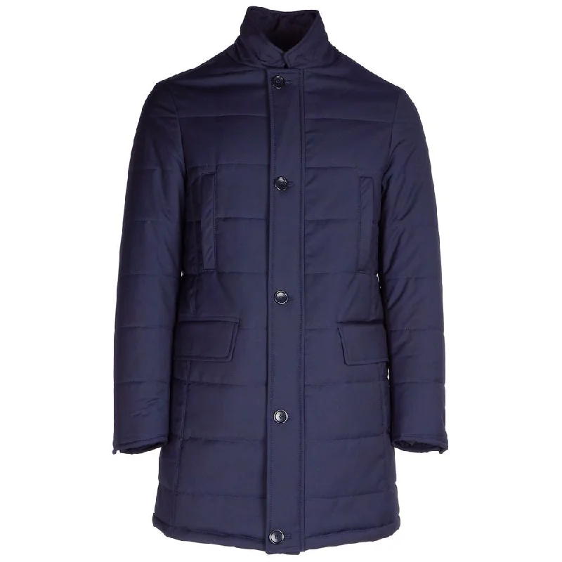 Men's heavy-duty jackets-Made in Italy  Wool Vergine Men's Jacket