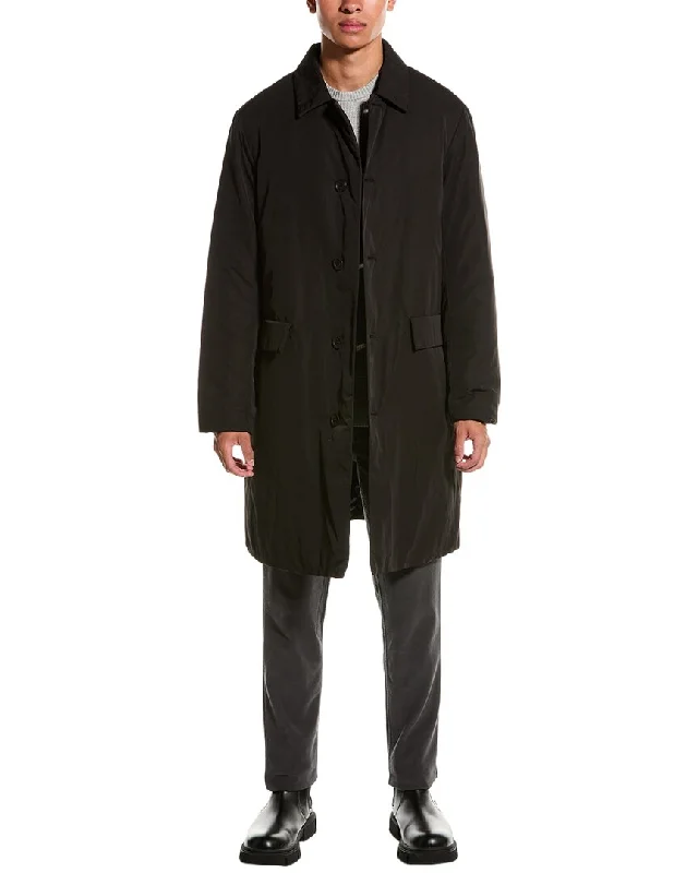 Men's printed jackets-Armani Exchange Trench Coat