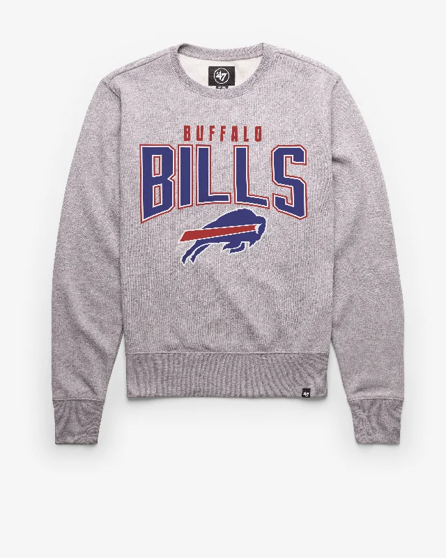 Hoodie for outdoor sports men-BUFFALO BILLS TEAM ELEMENTS ARCH '47 HEADLINE CREW