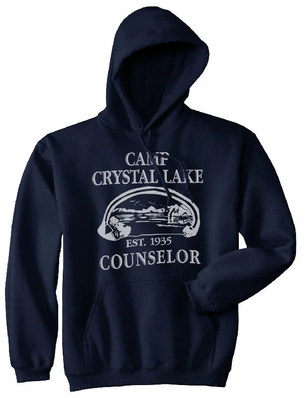 Men’s fleece hoodie-Camp Crystal Lake Counselor Hoodie