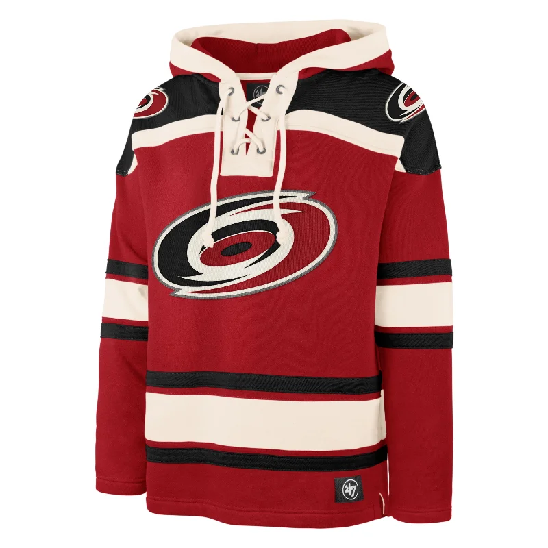 Hoodie with modern design men-CAROLINA HURRICANES SUPERIOR '47 LACER HOOD