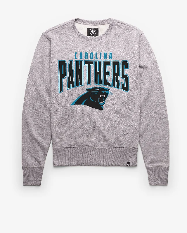 Hoodie with oversized hood men-CAROLINA PANTHERS TEAM ELEMENTS ARCH '47 HEADLINE CREW