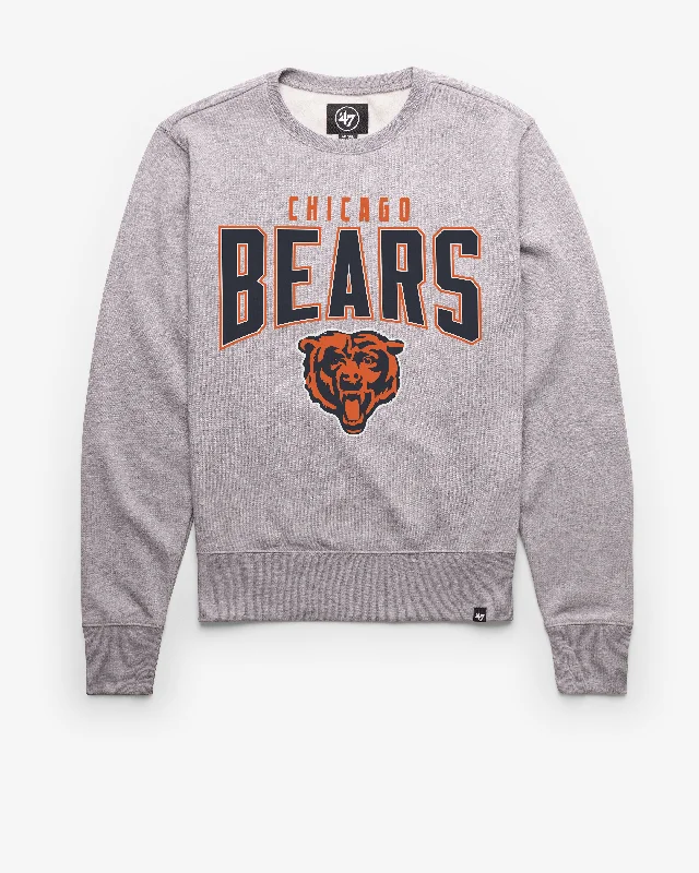 Hoodie for activewear men-CHICAGO BEARS TEAM ELEMENTS ARCH '47 HEADLINE CREW