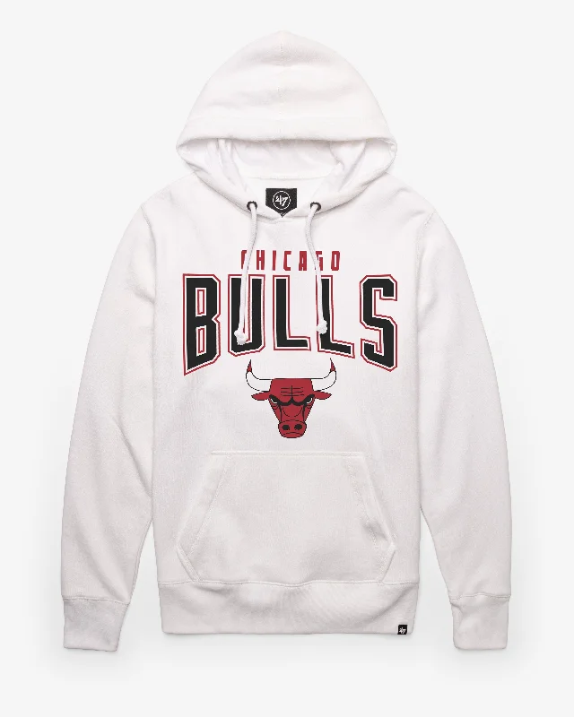 Hoodie with retro vibe men-CHICAGO BULLS TEAM ELEMENTS ARCH '47 HEADLINE HOOD