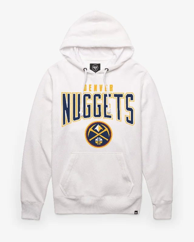 Men’s warm camo hoodie-DENVER NUGGETS TEAM ELEMENTS ARCH '47 HEADLINE HOOD