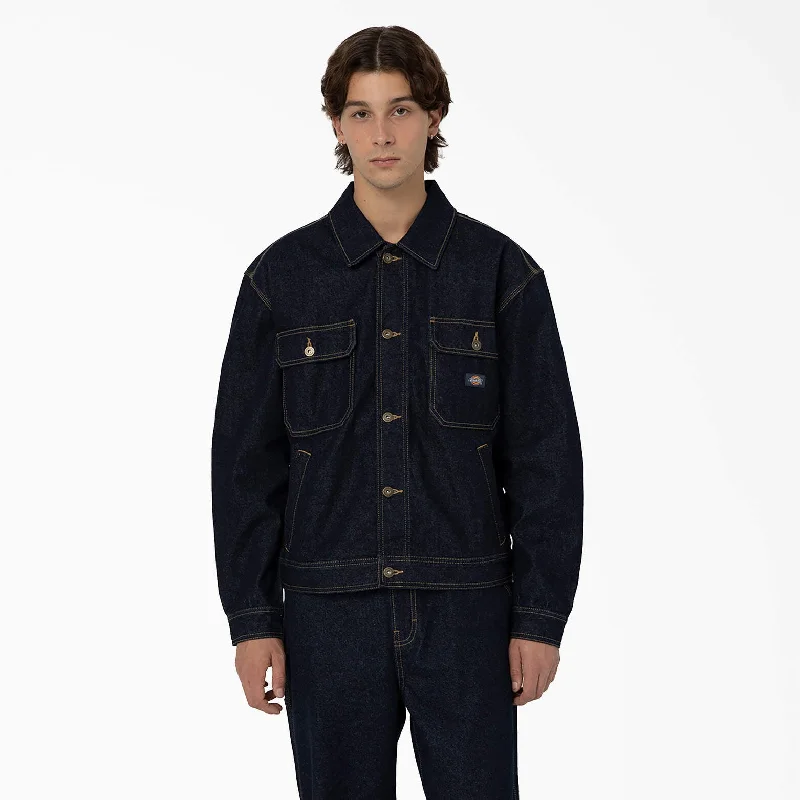 Men's luxury jackets-Dickies Madison Denim Jacket