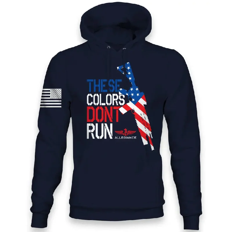 Hoodie for active fun men-Don't Run Hoodie