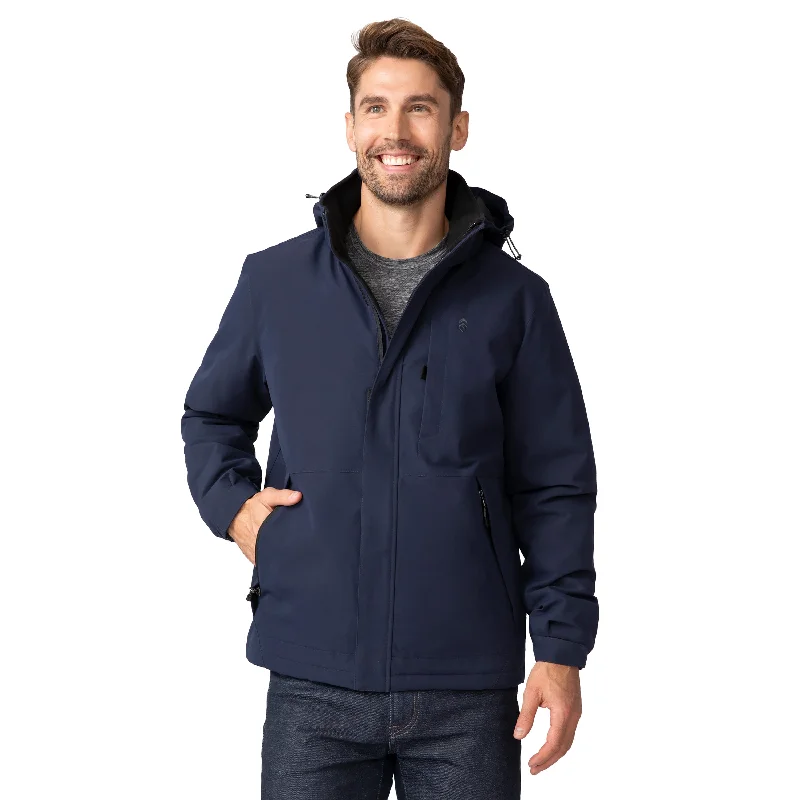 Men's peacoat jackets-Free Country Men's Denali Mid Weight Jacket