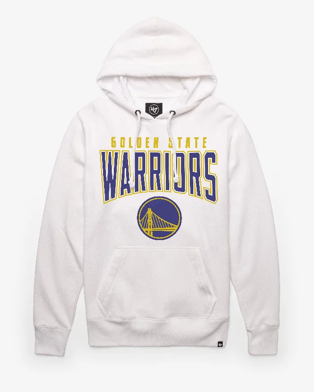 Men’s trendy camo hoodie-GOLDEN STATE WARRIORS TEAM ELEMENTS ARCH '47 HEADLINE HOOD