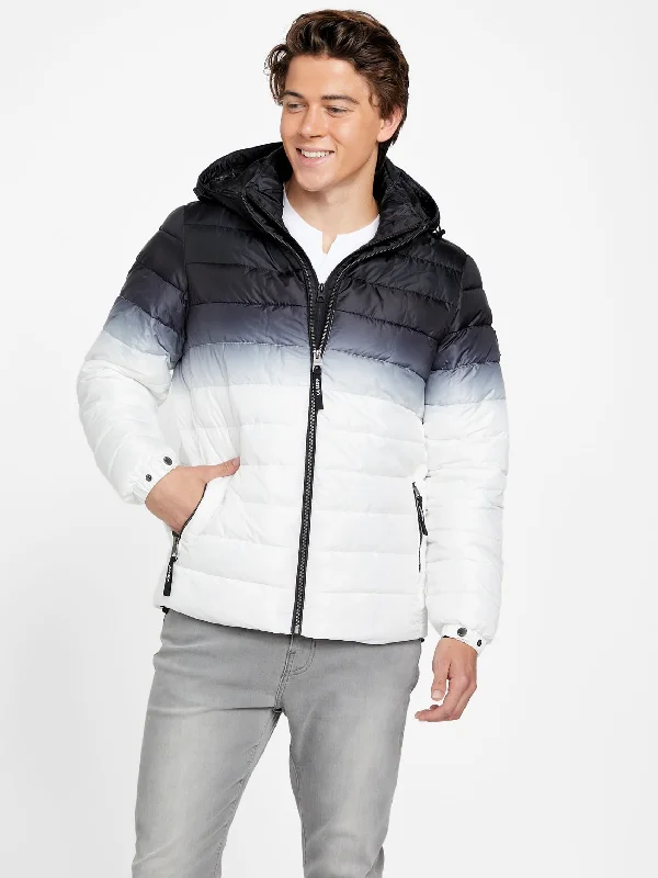 Men's performance trench jackets-Harrison Ombre Puffer Jacket