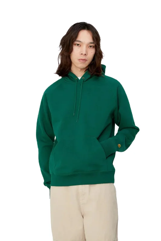 Hoodie for casual runs men-Hooded Chase Sweatshirt in Chervil