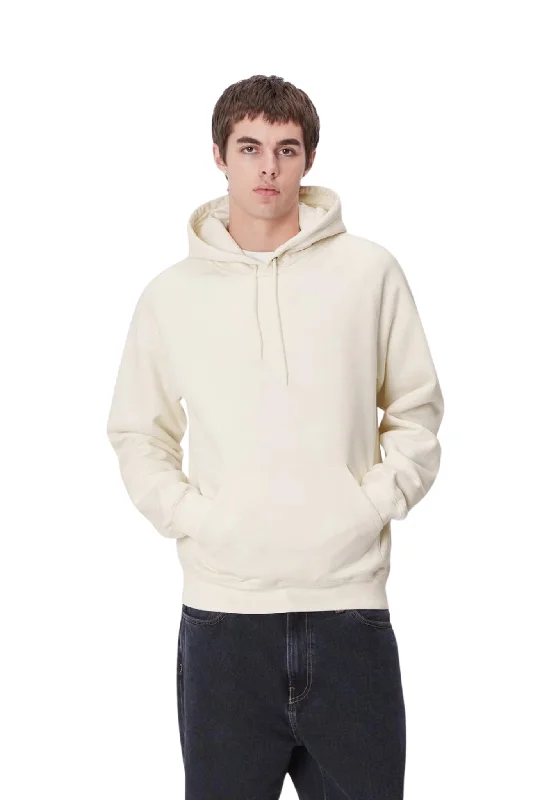 Hoodie for casual nights men-Hooded Chase Sweatshirt in Wax