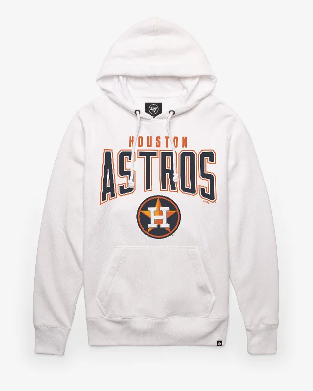 Hoodie with contrast stitching men-HOUSTON ASTROS TEAM ELEMENTS ARCH '47 HEADLINE HOOD