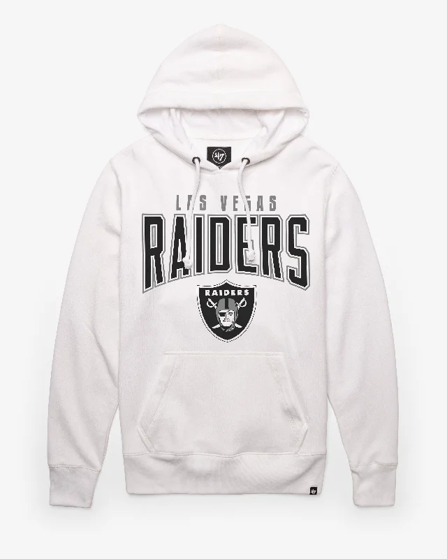 Hoodie with oversized pocket men-LAS VEGAS RAIDERS TEAM ELEMENTS ARCH '47 HEADLINE HOOD