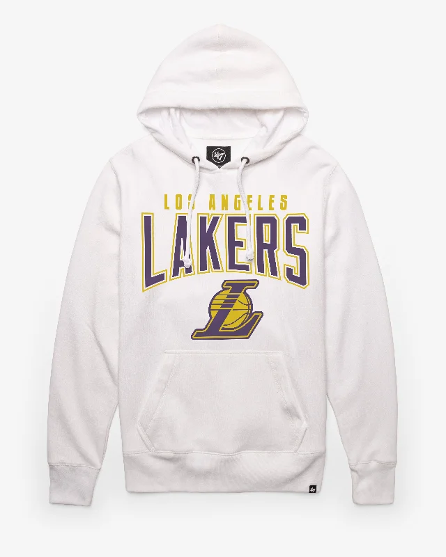 Men’s premium camo hoodie-LOS ANGELES LAKERS TEAM ELEMENTS ARCH '47 HEADLINE HOOD