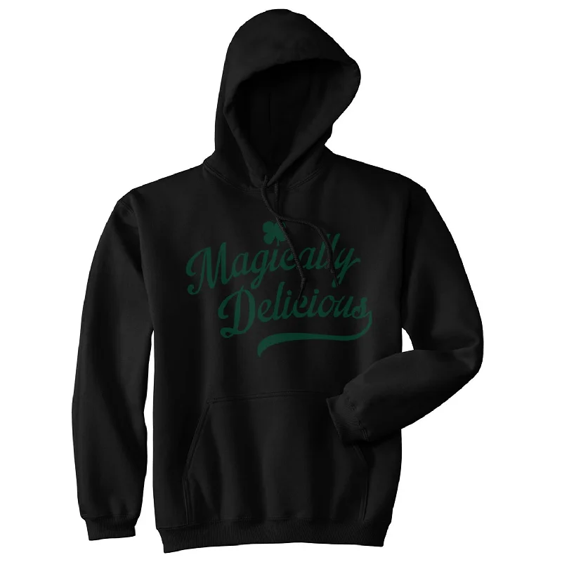 Hoodie with modern cut men-Magically Delicious Hoodie