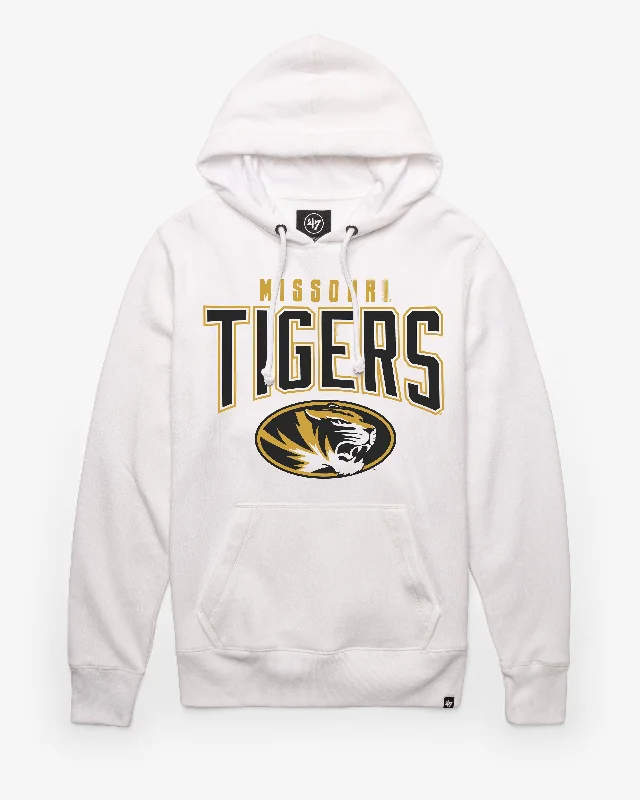 Men’s casual black hoodie-MISSOURI TIGERS TEAM ELEMENTS ARCH '47 HEADLINE HOOD