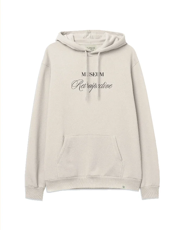 Hoodie with graphic texture men-Museum Retrospective Ultra Heavyweight Hoodie