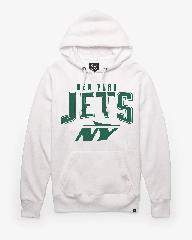 Men’s warm zip hoodie-NEW YORK JETS TEAM ELEMENTS ARCH '47 HEADLINE HOOD