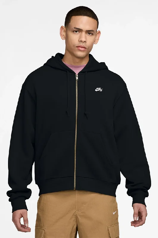 Hoodie with oversized fit men-Nike SB Full Zip Fleece Skate Hoodie