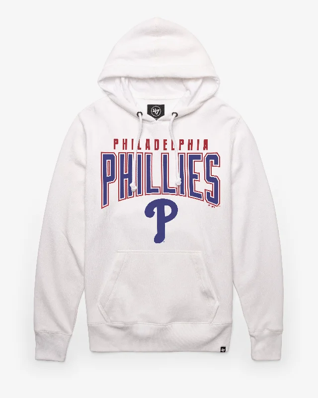 Men’s minimalist zip hoodie-PHILADELPHIA PHILLIES TEAM ELEMENTS ARCH '47 HEADLINE HOOD