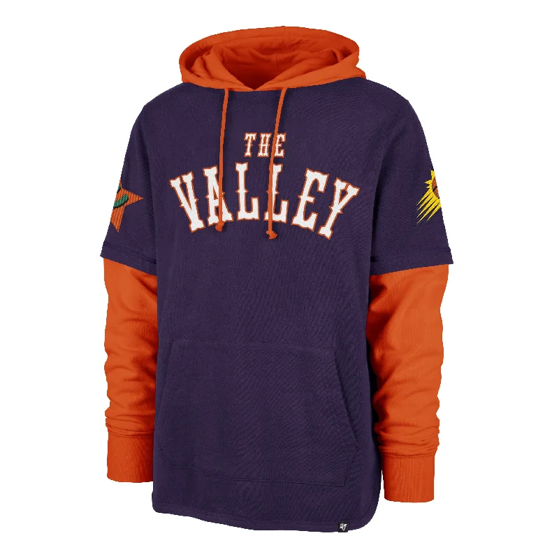 Hoodie for street style men-PHOENIX SUNS CITY EDITION TRIFECTA '47 SHORTSTOP HOOD