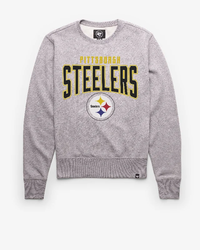 Men’s premium camo hoodie-PITTSBURGH STEELERS TEAM ELEMENTS ARCH '47 HEADLINE CREW