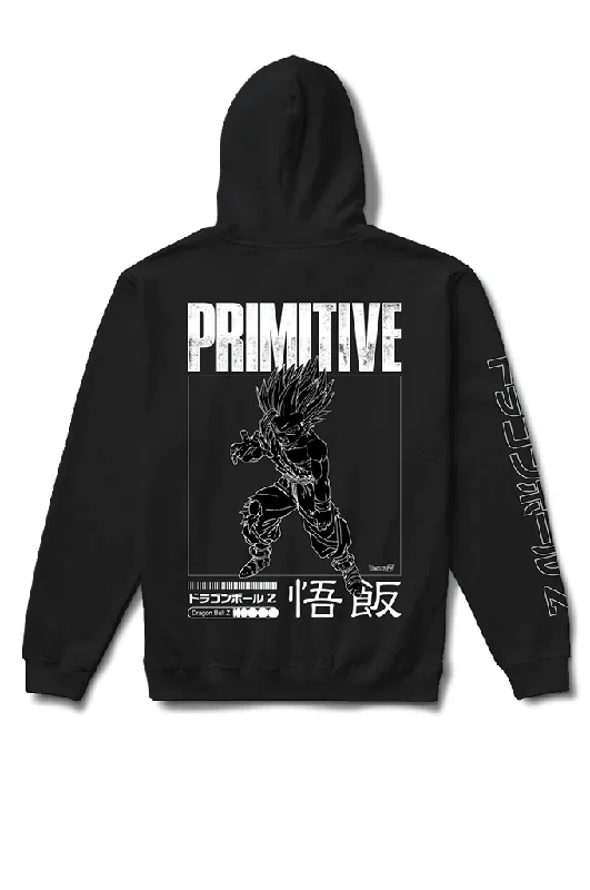 Hoodie for casual layers men-Primitive x Dragon Ball Z Vengeance Pullover Hoodie