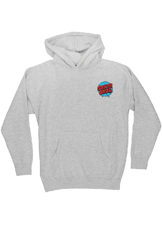 Hoodie with modern fit men-Santa Cruz Screaming Hand Youth Pullover Hoodie