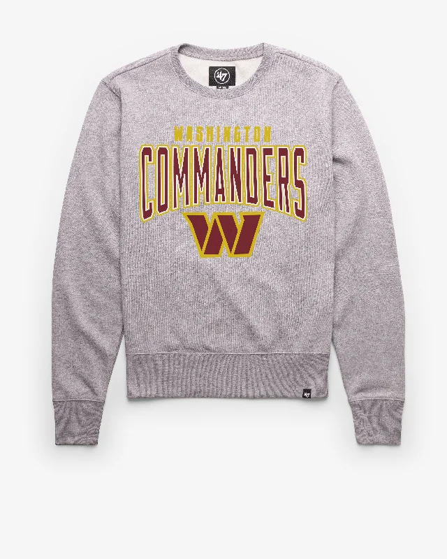 Hoodie for street looks men-WASHINGTON COMMANDERS TEAM ELEMENTS ARCH '47 HEADLINE CREW