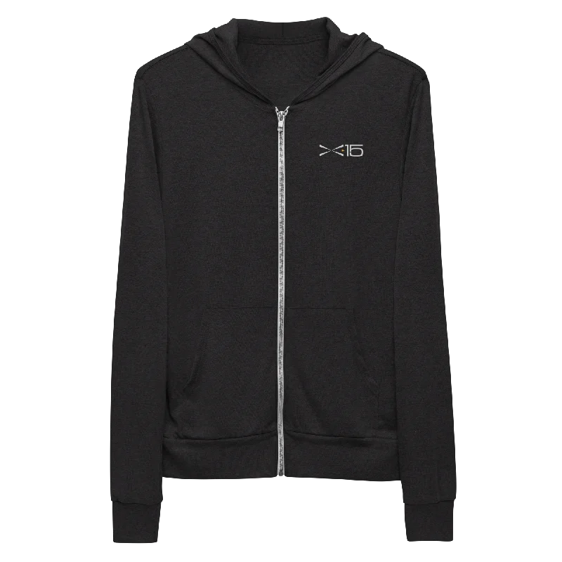 Men’s lightweight fleece hoodie-X-15 Lightweight Hoodie