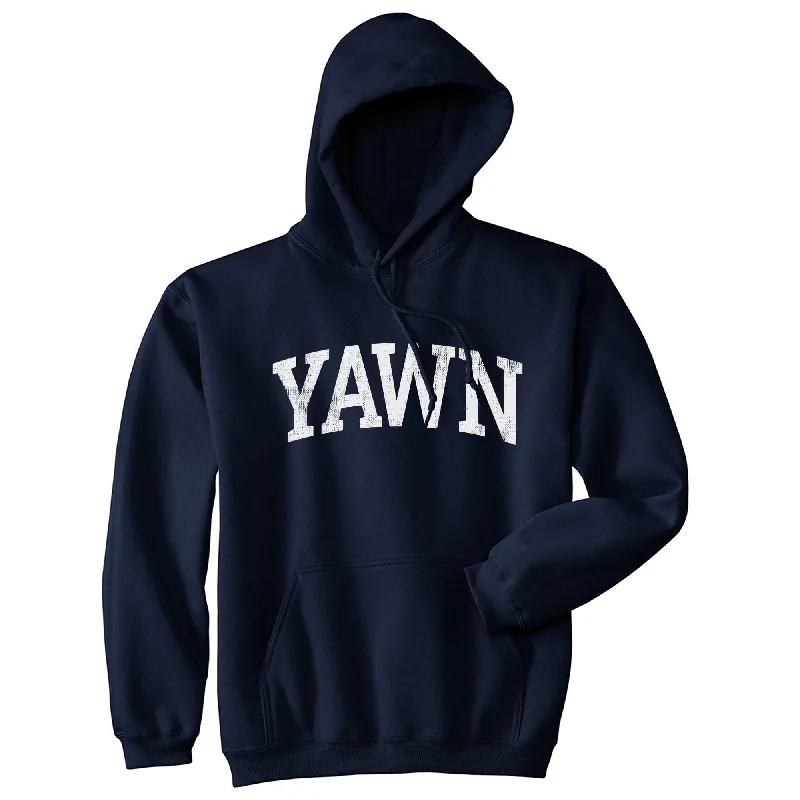 Hoodie with modern style men-Yawn Hoodie