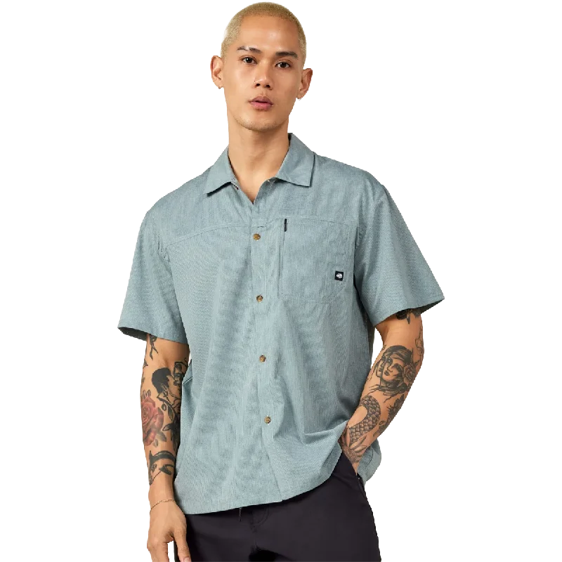 high-quality short sleeve t-shirts for men -Men's Canopy Woven Shirt