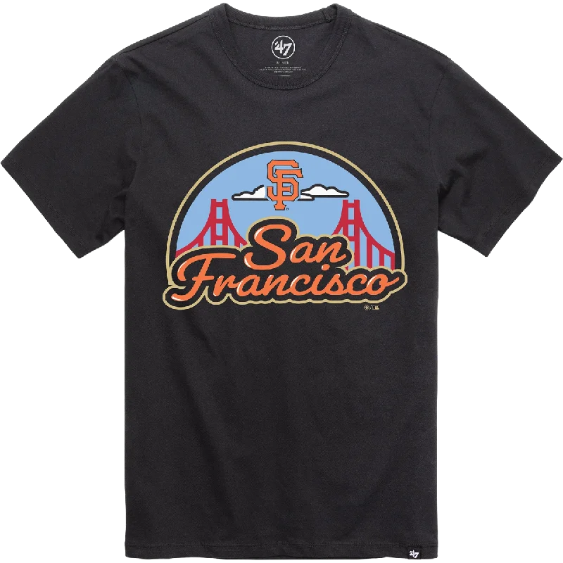 versatile short sleeve t-shirts for every day -Men's Giants Region Franklin Tee