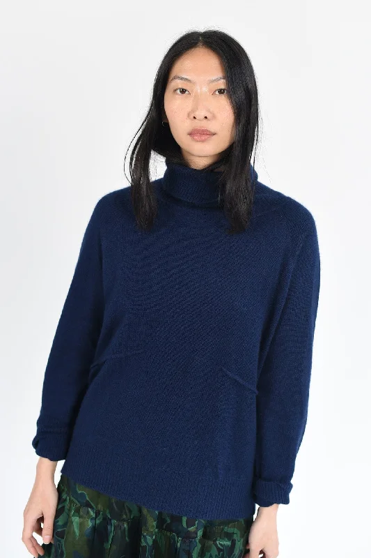 M.PATMOS Ares Turtleneck - Sapphire