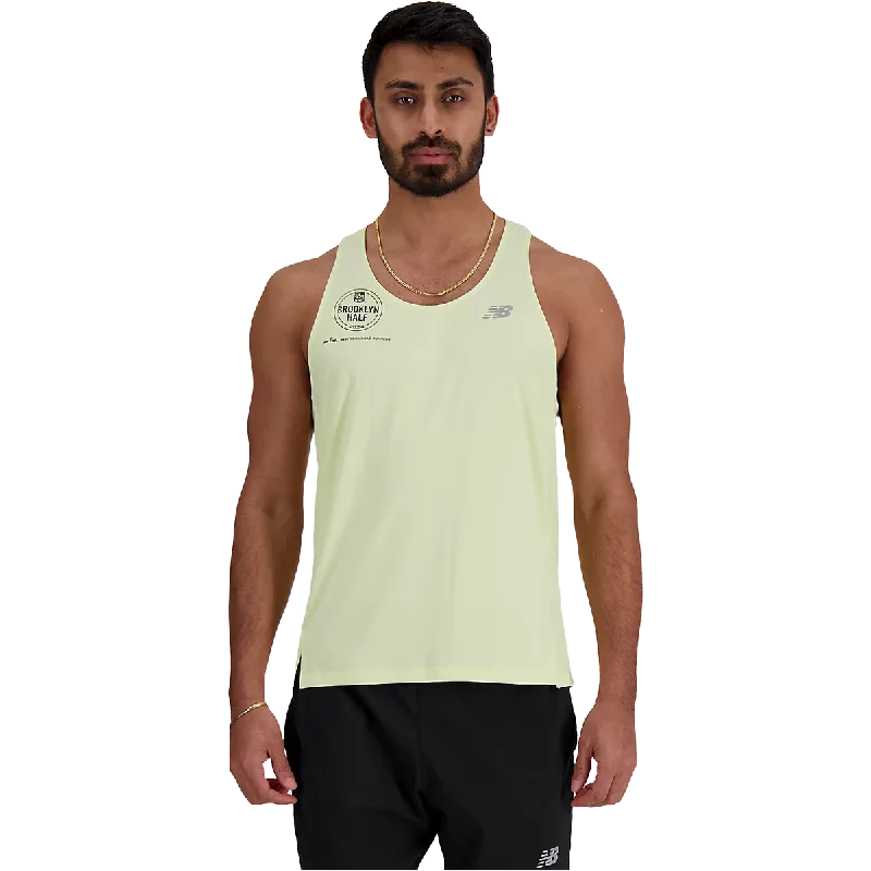 comfortable men’s short sleeve t-shirts for hot weather -Men's NB Athletics Racing Singlet